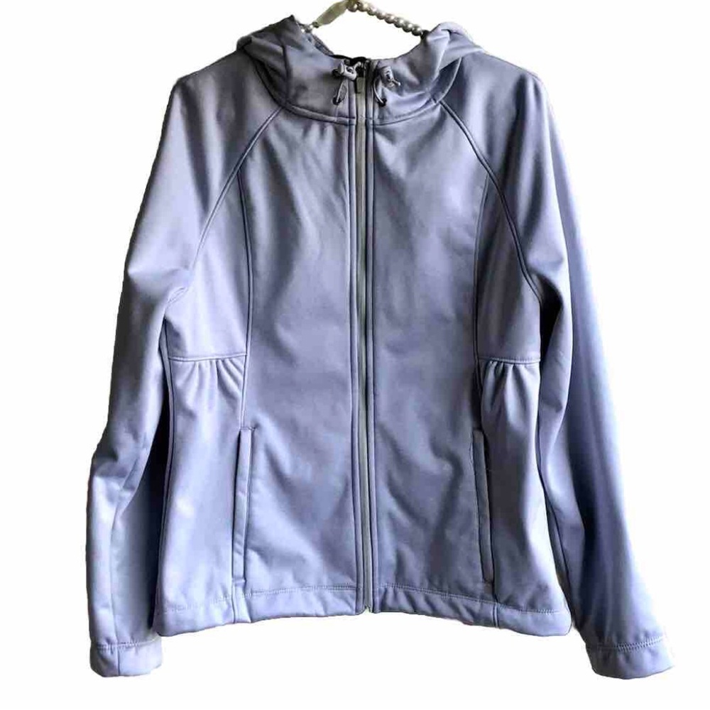 Glacier's Edge Medium Weight Basic Utility Jacket Light Gray M Pacific NW FLAW